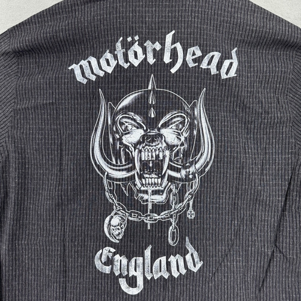 Roark x Motorhead Run Amok Bless Up Trail Shirt Black Lemmy Mens M NEW Bikercore
